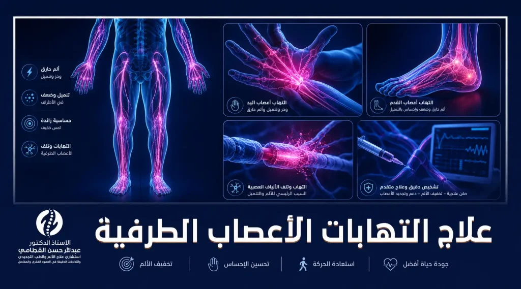 علاج التهابات الأعصاب الطرفية